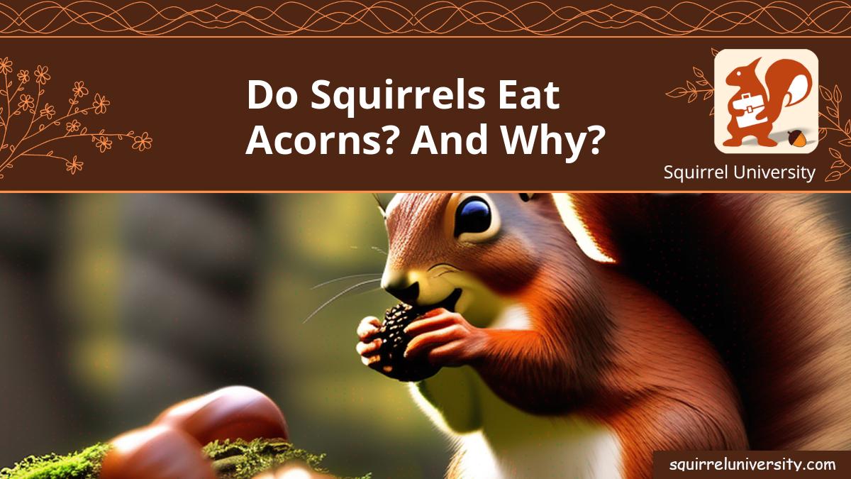 Do Squirrels Eat Acorns