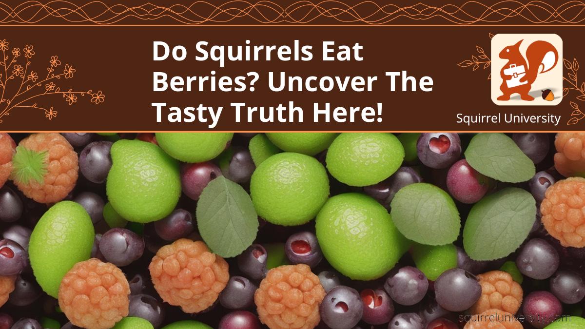do squirrels eat berries
