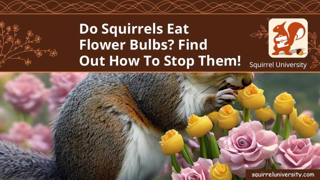 Do Squirrels Eat Flower Bulbs? Find Out How To STOP Them! Squirrel