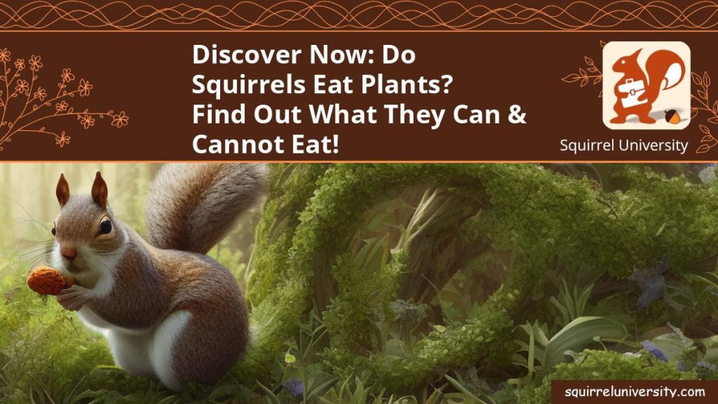 Do Squirrels Eat Plants? (and How to PROTECT Your Garden) Squirrel