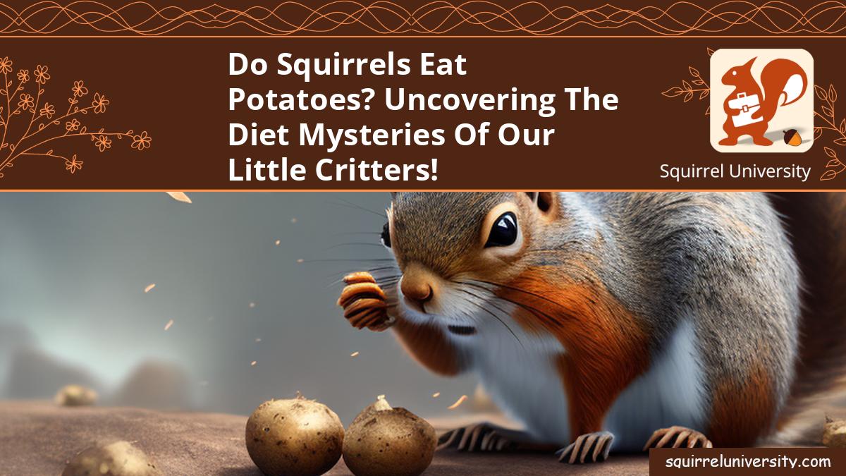 do squirrels eat potatoes