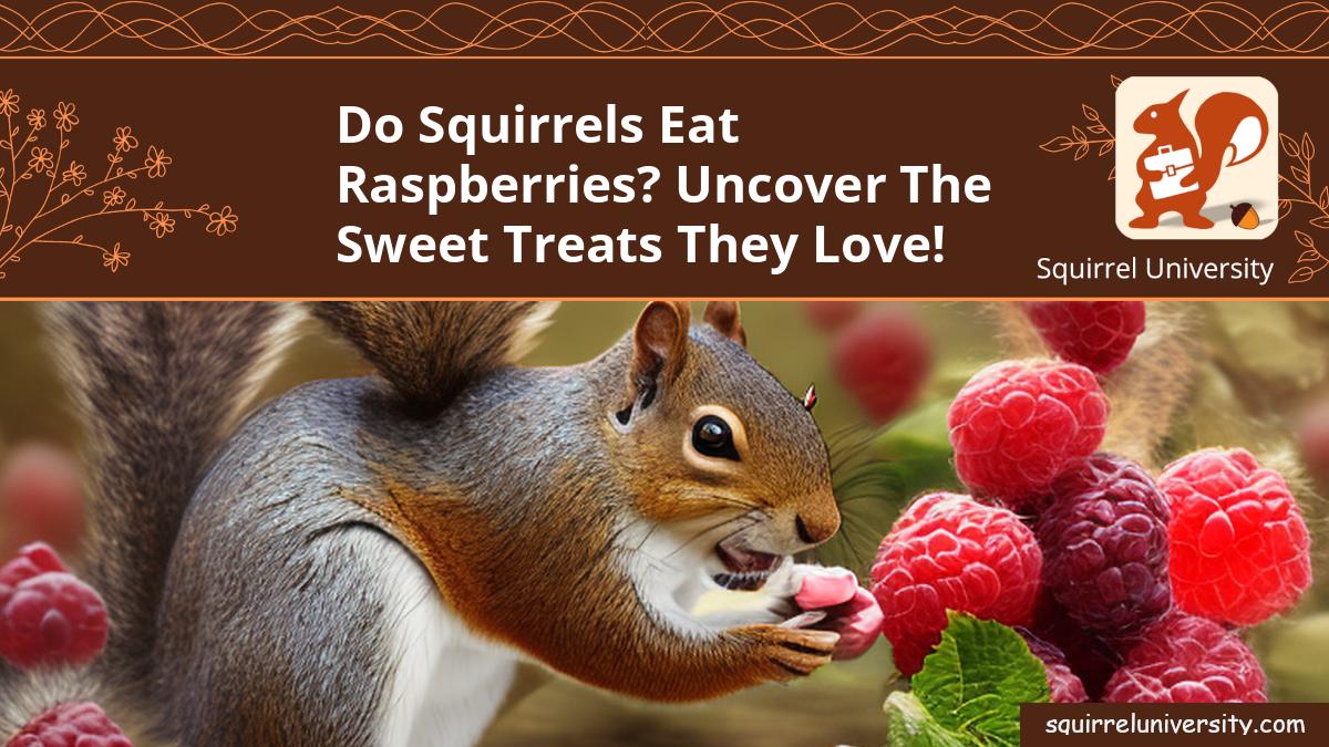 do squirrels eat raspberries