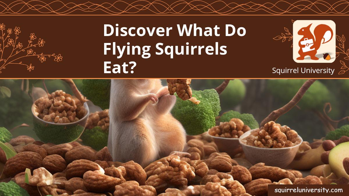 what do flying squirrels eat
