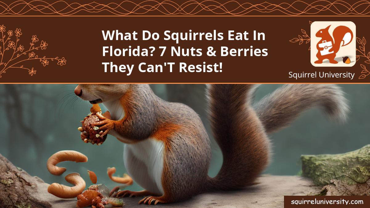 what do squirrels eat in florida