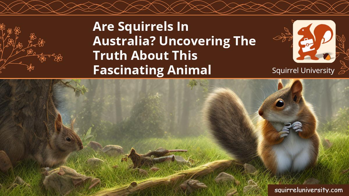 are squirrels in australia
