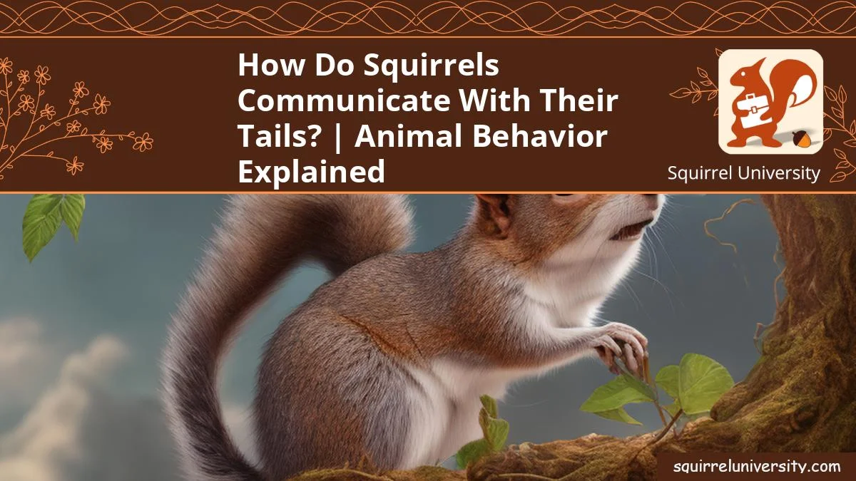 Squirrel Facts Squirrel University