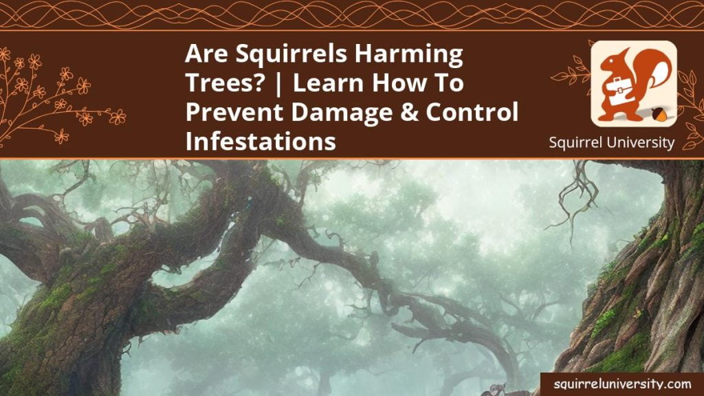 Are Squirrels Harming Trees? (and How To Prevent Damage & Control