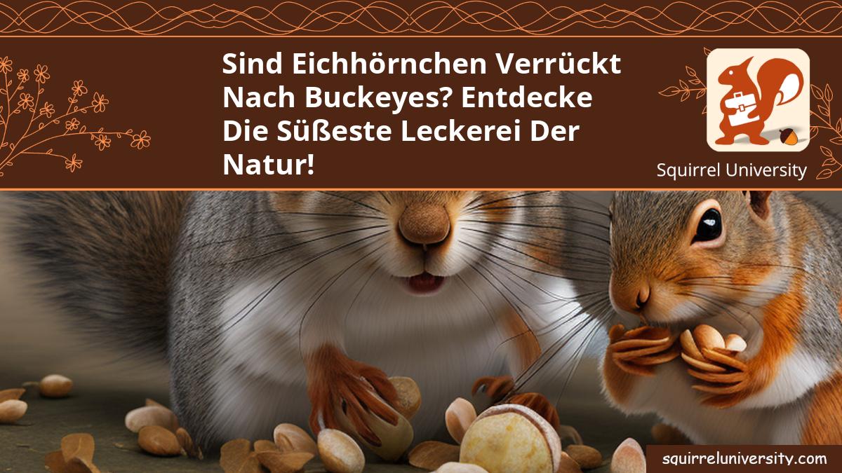 fressen eichhörnchen buckeyes