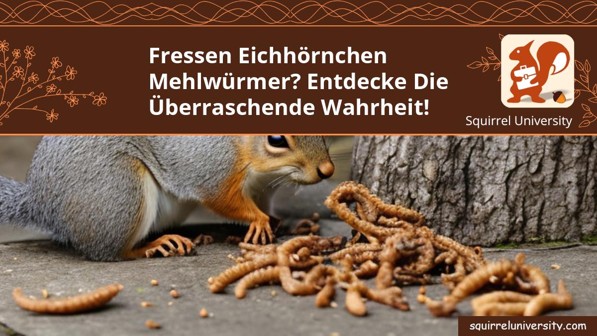 fressen eichhörnchen mehlwürmer