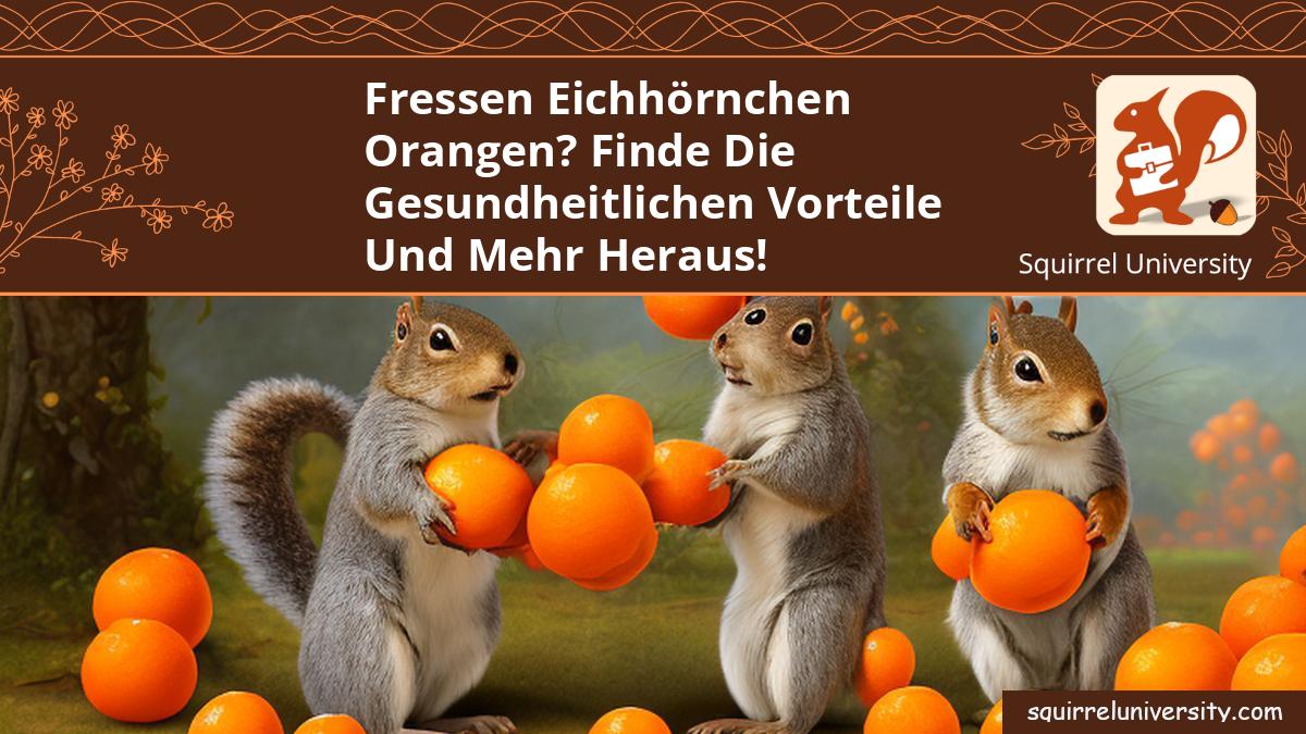 fressen eichhörnchen orangen