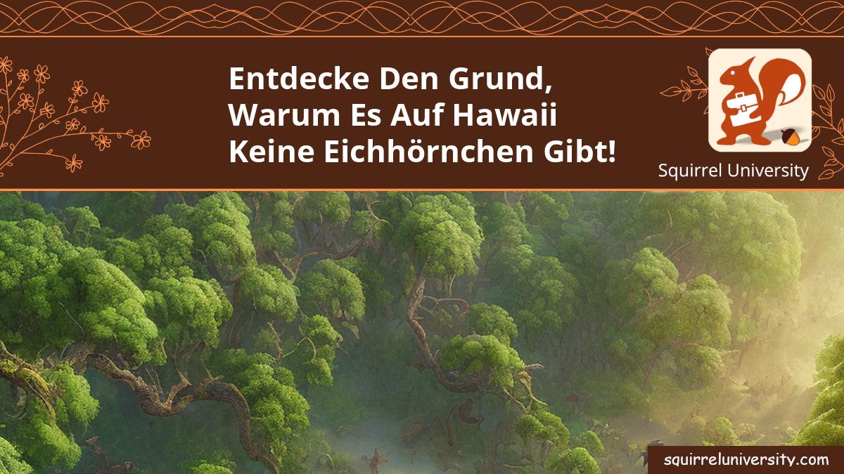 gibt es eichhörnchen in hawaii
