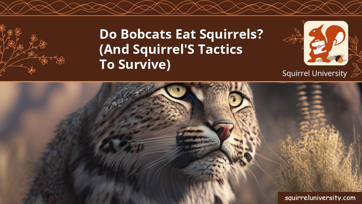 do bobcats eat squirrels