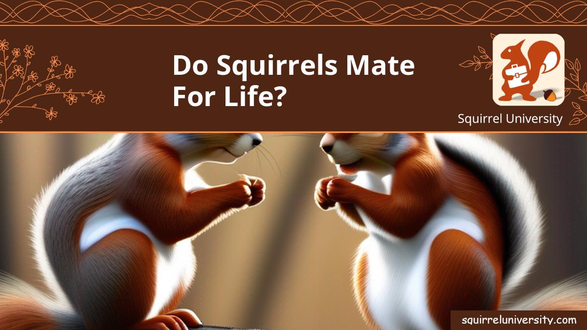 do squirrels mate for life