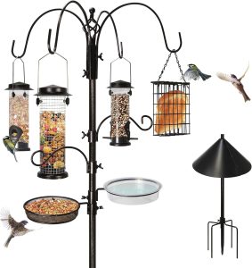 est value bird feeder pole - squirrel-proof